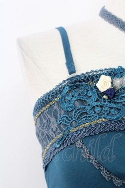 画像4: axes femme / ガーデンホルターキャミソール M グリーン T-25-12-11-005-AX-TO-SA-ZT