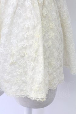 画像3: axes femme / 総レースペプラムフリルトップス M キナリ T-25-12-11-007-AX-TO-SA-ZT