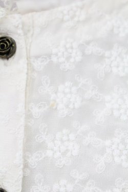 画像4: axes femme / 総レースペプラムフリルトップス M キナリ T-25-12-11-007-AX-TO-SA-ZT