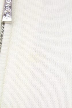 画像4: LODISPOTTO / ストーンZIPニットフードカーディガン  アイボリー T-25-12-11-009-LO-TO-SA-ZT