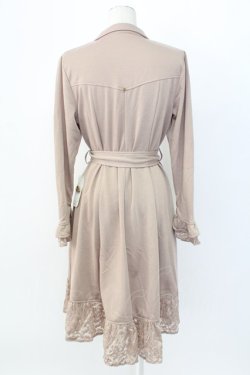 画像2: axes femme / 裏毛素材テーラーコーディガン  ベージュ T-25-12-11-013-AX-TO-SA-ZT