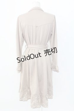 画像2: axes femme / 裏毛素材テーラーコーディガン  ベージュ T-25-12-11-013-AX-TO-SA-ZI