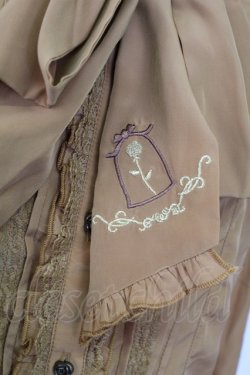 画像3: axes femme / フェミニンボータイブラウス/美女と野獣 M キャメル T-25-12-11-015-AX-BL-SA-ZT