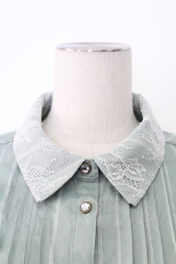 画像3: axes femme / バックシャンストライプチュニ M グリーン T-25-12-11-017-AX-OP-SA-ZT