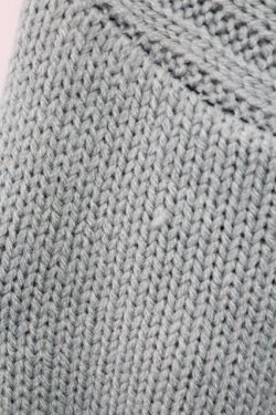 画像4: axes femme / 袖刺繍パーカーニットワンピース M グリーン T-25-12-11-018-AX-OP-SA-ZT