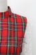 画像5: Jamieエーエヌケー / タータンチェックレース袖ワンピース  赤チェックｘ白 T-25-12-14-018-0-OP-SA-ZT (5)