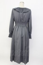 画像2: melume / makiコラボ/プリーツ襟ワンピース L グレー T-25-12-14-020-0-OP-SA-ZT155 (2)