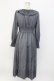 画像2: melume / makiコラボ/プリーツ襟ワンピース L グレー T-25-12-14-020-0-OP-SA-ZT (2)