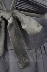 画像4: melume / makiコラボ/プリーツ襟ワンピース L グレー T-25-12-14-020-0-OP-SA-ZT155 (4)