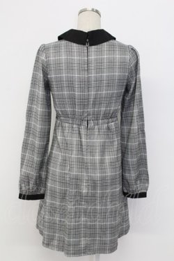 画像2: Rojita / フロントスピンドルワンピース  グレー T-25-12-14-022-LO-OP-SA-ZT