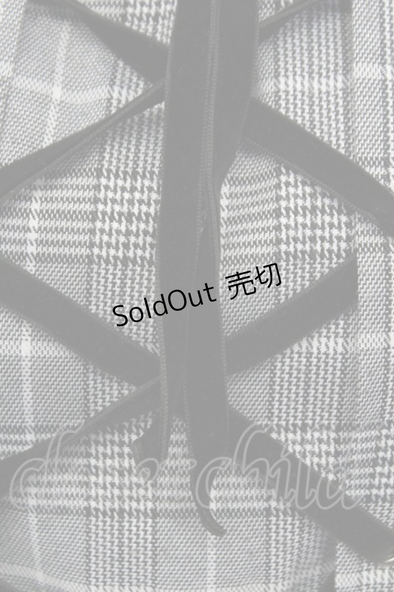 画像4: Rojita / フロントスピンドルワンピース  グレー T-25-12-14-022-LO-OP-SA-ZT155 (4)