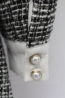 画像3: evelyn / ビジューボタンツイードワンピース  グレー T-25-12-14-023-LO-OP-SA-ZT