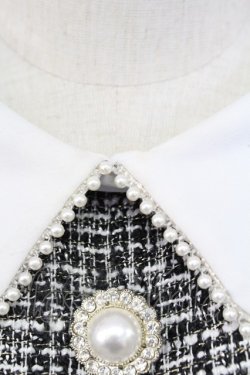 画像5: evelyn / ビジューボタンツイードワンピース  グレー T-25-12-14-023-LO-OP-SA-ZT