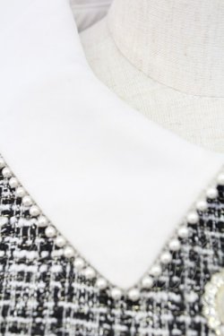 画像6: evelyn / ビジューボタンツイードワンピース  グレー T-25-12-14-023-LO-OP-SA-ZT