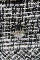 画像7: evelyn / ビジューボタンツイードワンピース  グレー T-25-12-14-023-LO-OP-SA-ZT155 (7)