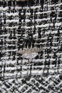 画像7: evelyn / ビジューボタンツイードワンピース  グレー T-25-12-14-023-LO-OP-SA-ZT