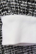 画像8: evelyn / ビジューボタンツイードワンピース  グレー T-25-12-14-023-LO-OP-SA-ZT155 (8)