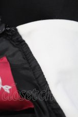 画像10: Jamie エーエヌケー / サイド編み下げケープワンピース  黒Ｘ白 T-25-12-14-024-LO-OP-SA-ZT020 (10)