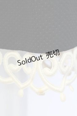 画像3: Emily Temple cute / 裾ハートレースジャンパースカート  黒Ｘ白 T-25-12-14-027-ET-OP-SA-ZT153