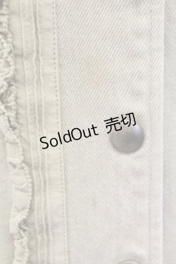 画像6: KANEKO ISAO / 縦フリル&ピンタックブルゾン  ベージュ T-25-12-14-028-EL-JA-SA-ZT