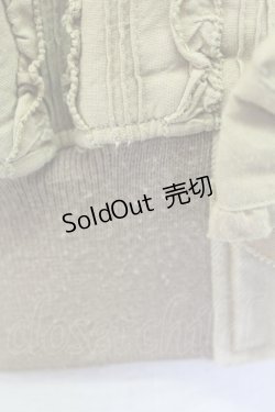 画像7: KANEKO ISAO / 縦フリル&ピンタックブルゾン  ベージュ T-25-12-14-028-EL-JA-SA-ZT