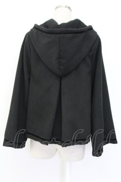 画像2: Amavel / 古の魔術書フードポンチョコート  黒 T-25-12-14-029-CA-CO-SA-ZT