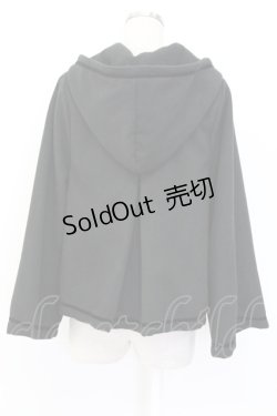 画像2: Amavel / 古の魔術書フードポンチョコート  黒 T-25-12-14-029-CA-CO-SA-ZT-CC053