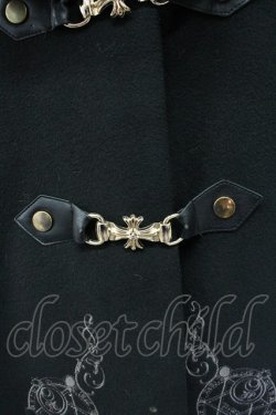 画像3: Amavel / 古の魔術書フードポンチョコート  黒 T-25-12-14-029-CA-CO-SA-ZT