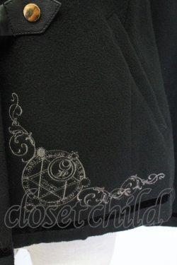 画像4: Amavel / 古の魔術書フードポンチョコート  黒 T-25-12-14-029-CA-CO-SA-ZT