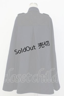 画像2: axes femme / ナポレオンマント風コート  ネイビー T-25-12-14-030-AX-CO-SA-ZT