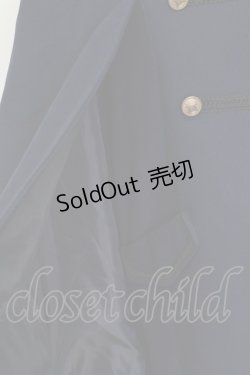 画像4: axes femme / ナポレオンマント風コート  ネイビー T-25-12-14-030-AX-CO-SA-ZT