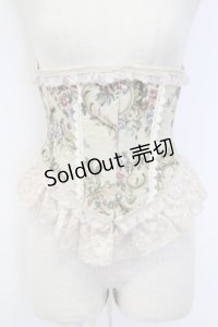 PrivateSquare. / 小花ブーケ柄ゴブランコルセット Ｍ ベージュ T-25-12-14-031-LO-TO-SA-ZT
