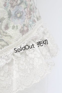 画像3: PrivateSquare. / 小花ブーケ柄ゴブランコルセット Ｍ ベージュ T-25-12-14-031-LO-TO-SA-ZT