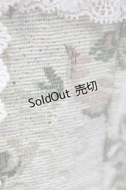 画像4: PrivateSquare. / 小花ブーケ柄ゴブランコルセット Ｍ ベージュ T-25-12-14-031-LO-TO-SA-ZT