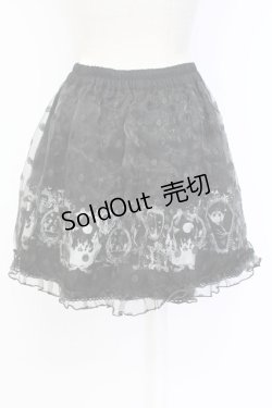 画像2: PUTUMAYO / ナイトメアー・ビフォア・クリスマス スカート  黒 T-25-12-14-038-PT-SK-SA-ZT