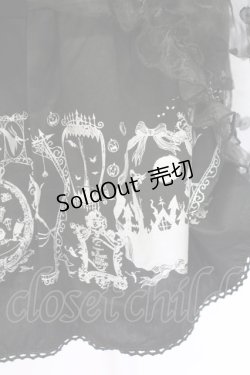 画像3: PUTUMAYO / ナイトメアー・ビフォア・クリスマス スカート  黒 T-25-12-14-038-PT-SK-SA-ZT