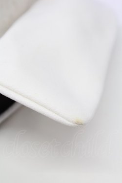 画像5: evelyn / Uフリルバイカラーリボンブラウス  ホワイト T-25-12-14-001-LO-BL-SA-ZT