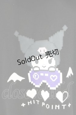 画像5: NOEMIE / Kuromiスウェットセーラーワンピース  黒Ｘ紫 T-25-12-14-010-LO-OP-SA-ZT