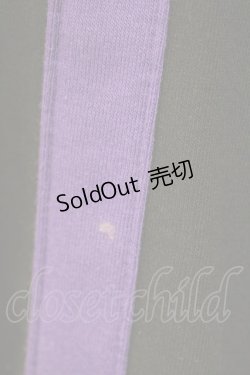 画像6: NOEMIE / Kuromiスウェットセーラーワンピース  黒Ｘ紫 T-25-12-14-010-LO-OP-SA-ZT