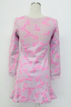 画像2: MILK / ラビットパターンドレス  パープル T-25-12-14-011-ML-OP-SA-ZT