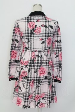 画像2: MILK / ラヴィアンローズワンピース  ベビーピンクベース T-25-12-14-012-ML-OP-SA-ZT