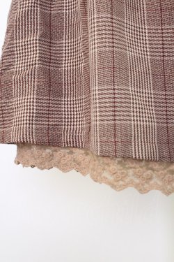 画像3: axes femme / サイドベルトタックキュロット  ブラウン T-25-12-17-033-AX-PA-SA-ZT