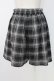 画像2: axes femme / レースポケットデザインチェックショートパンツ  グレー T-25-12-17-035-AX-PA-SA-ZT (2)