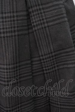 画像3: axes femme / チェックショートパンツ  グレーＸ黒チェック T-25-12-17-036-AX-PA-SA-ZT