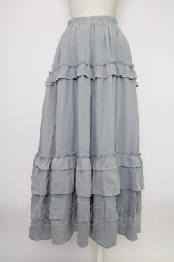 画像2: axes femme kawaii / ロマンティックフリルスカート  グリーン T-25-12-17-038-AX-SK-SA-ZT