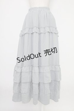 画像2: axes femme Kawaii / ロマンティックフリルスカート  グリーン T-25-12-17-038-AX-SK-SA-ZT527