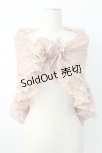 PINK HOUSE / 総レース大判スカーフ  ピンク T-25-12-17-050-LO-ZA-SA-ZT