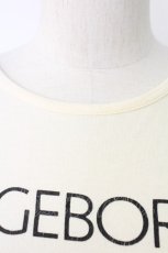 画像4: INGEBORG / ロゴプリント&ロゴワッペン長袖カットソー M アイボリー T-25-12-17-009-LO-TO-SA-ZT526 (4)