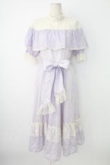 axes femme kawaii / ブリーズワンピース  ラベンダー T-25-12-17-020-AX-OP-SA-ZT