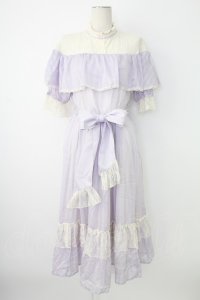 axes femme kawaii / ブリーズワンピース  ラベンダー T-25-12-17-020-AX-OP-SA-ZT